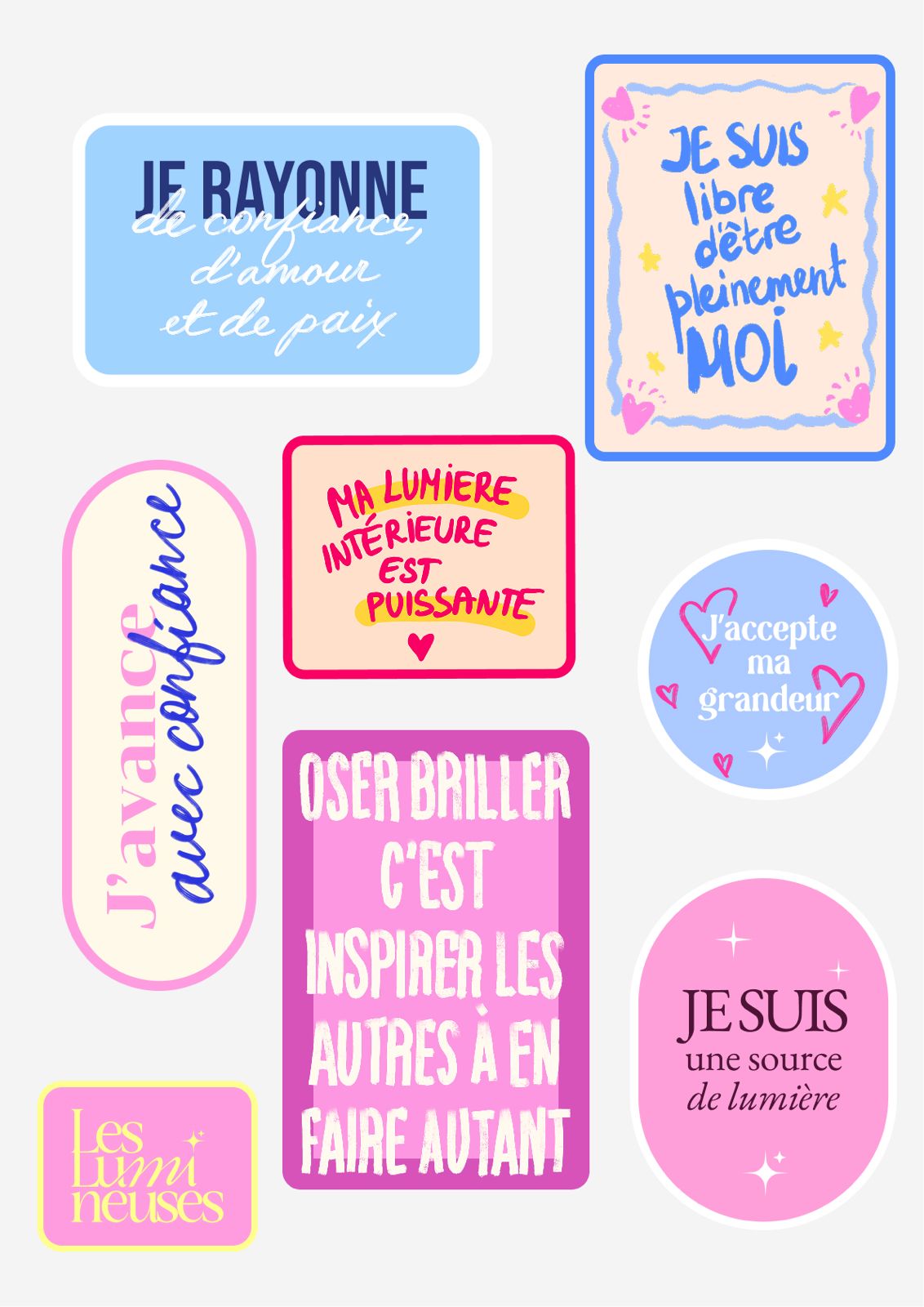 les lumineuses coaching bien-être jeu de cartes confiance en soi communication psychologie, des neurosciences, développement personnel