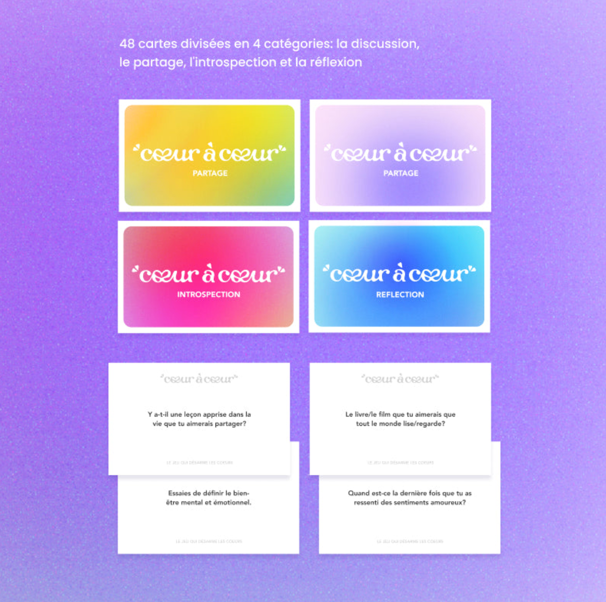 ✨ Le Jeu Cœur à Cœur