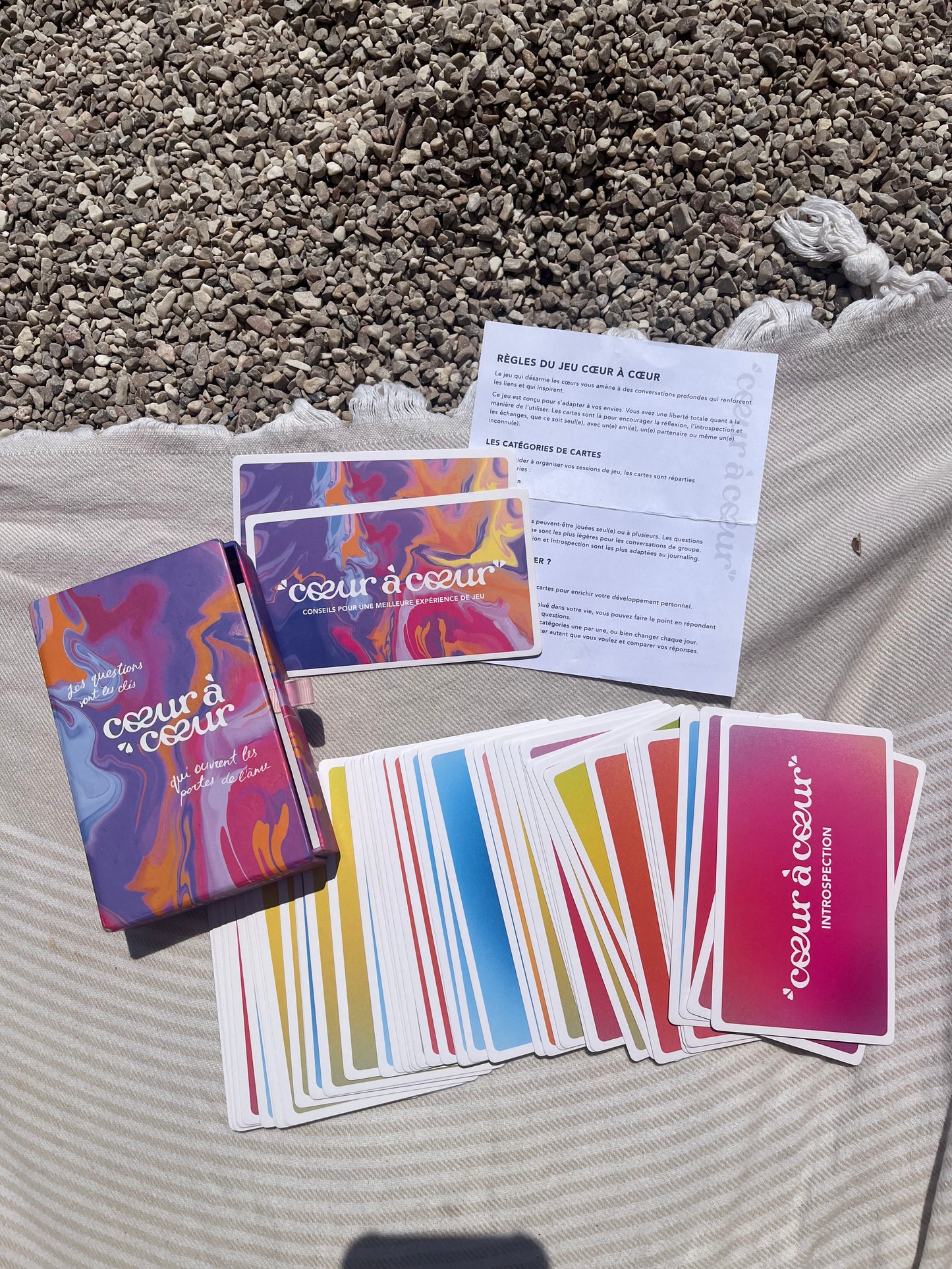 Coeur à Coeur + poche de voyage