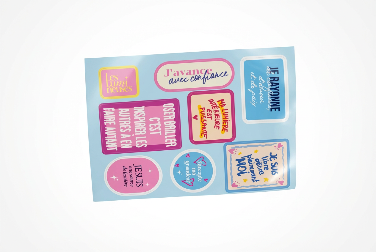 ✨ Les Stickers – Affirmations Positives